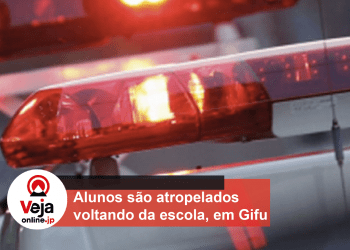 Idosa atropela quatro alunos que voltavam da escola, em Gifu