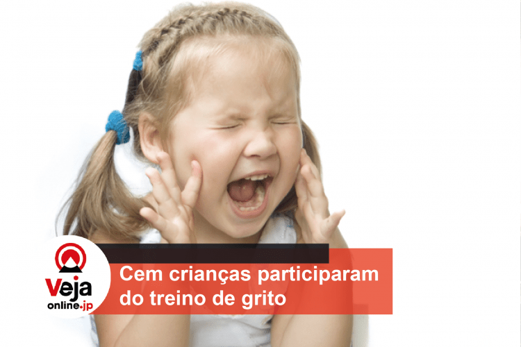 Crianças são treinadas para gritar em momento de perigo