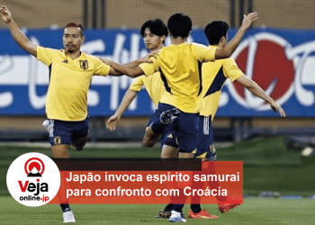 Japão intensifica os treinos para fazer história em partida contra a Croácia da Copa do Mundo