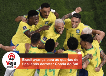 Brasil derrota Coreia do Sul e avança às quartas de final da Copa do Mundo