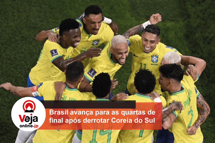Brasil derrota Coreia do Sul e avança às quartas de final da Copa do Mundo
