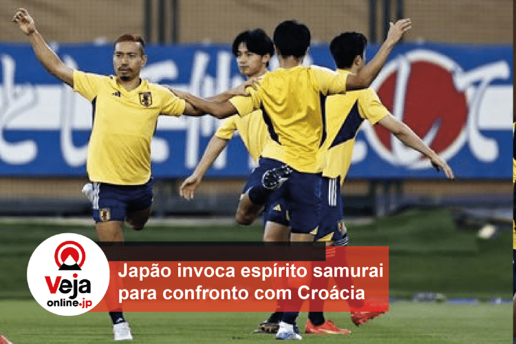 Japão intensifica os treinos para fazer história em partida contra a Croácia da Copa do Mundo