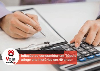 Inflação atinge alta histórica para moradores de Tóquio