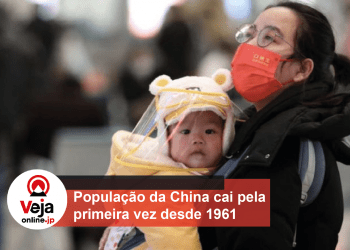 População da China cai pela 1ª vez em mais de 60 anos