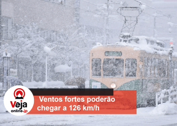 Fortes nevascas atinge o norte do Japão