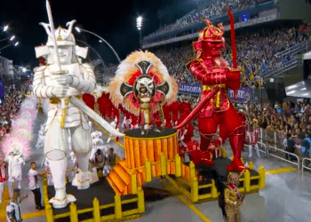 Mocidade Alegre é campeã do grupo especial do Carnaval de São Paulo em 2023, com enredo “Yasuke, o Samurai Negro”