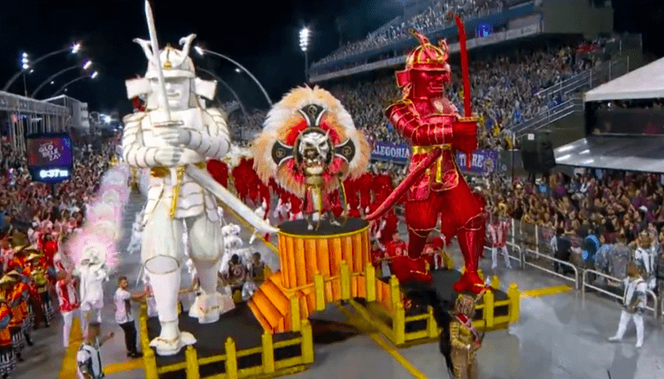 Mocidade Alegre é campeã do grupo especial do Carnaval de São Paulo em 2023, com enredo “Yasuke, o Samurai Negro”