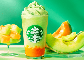 Starbucks Japan anuncia lançamento de verão, o novo Melon Frappuccino e trio de guloseimas vívidas