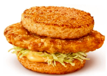 McDonald’s do Japão lança novo hambúrguer de frango com pão de arroz