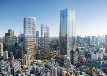 Arranha-céu mais alto do Japão, de 330 metros e 64 andares, é finalizado