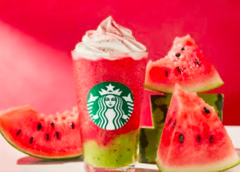 Starbucks lança Frapputiccino de melancia