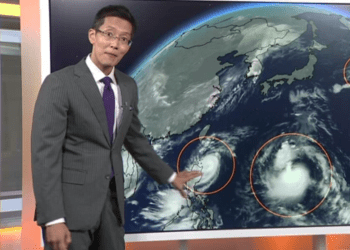 Tufão e tempestade tropical podem se aproximar de ilhas no sudoeste do Japão