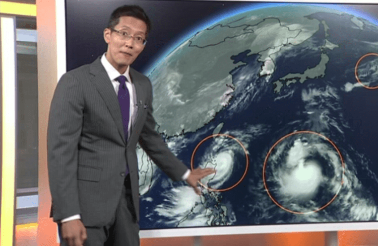 Tufão e tempestade tropical podem se aproximar de ilhas no sudoeste do Japão