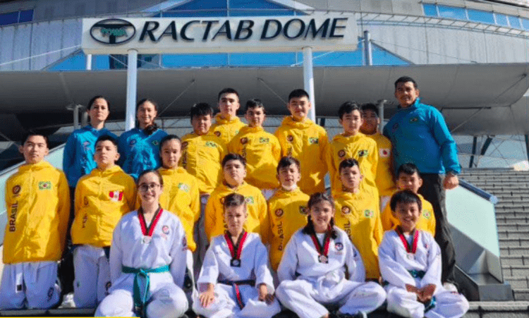 Equipe brasileira de Taekwondo conquista medalhas em competição, em Osaka