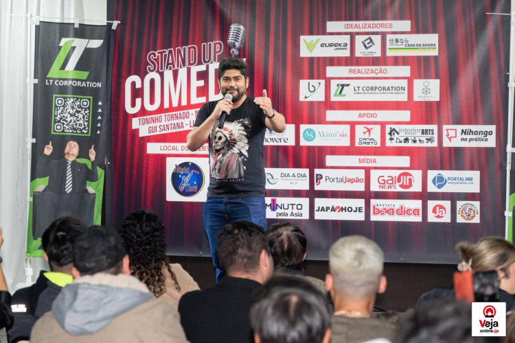 Show de Stand-Up em Komaki agita o inicio do feriado no Japão