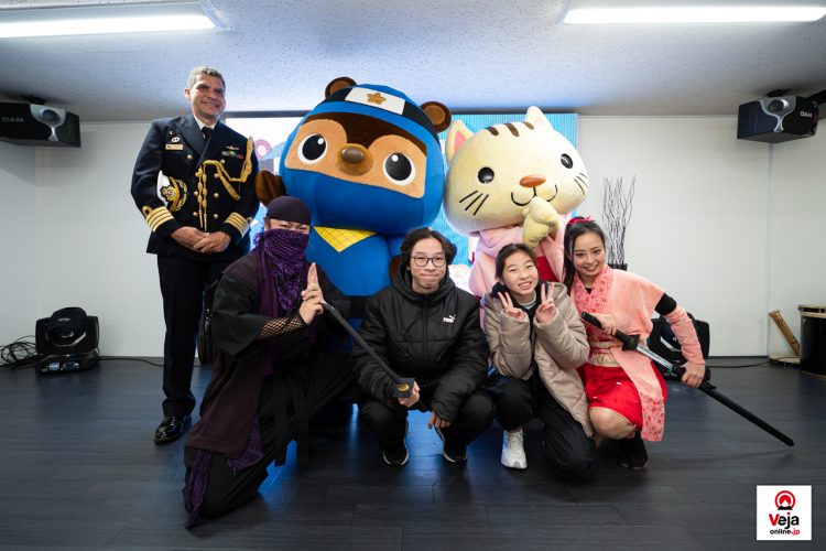 Evento promove a importância e uso apropriado do número de chamada de emergência da polícia japonesa “Dia do 110”