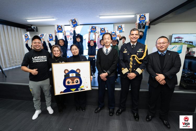 Evento promove a importância e uso apropriado do número de chamada de emergência da polícia japonesa “Dia do 110”