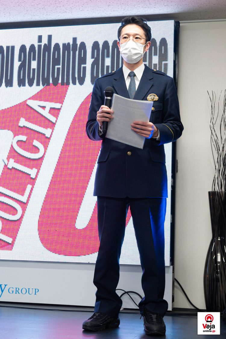 Evento promove a importância e uso apropriado do número de chamada de emergência da polícia japonesa “Dia do 110”