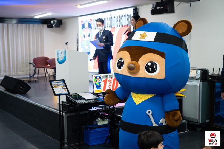 Evento promove a importância e uso apropriado do número de chamada de emergência da polícia japonesa “Dia do 110”