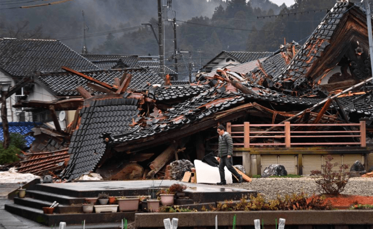 Chega a 126 o número de mortos na província de Ishikawa atingida pelo terremoto
