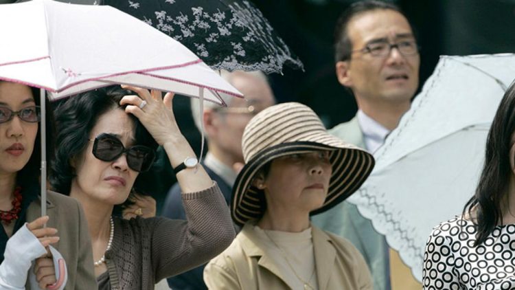 Ventos de primavera trazem clima quente fora de época ao Japão