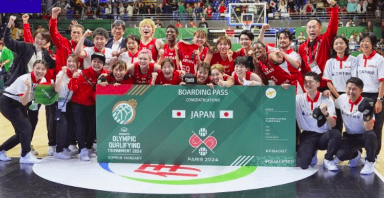 Seleção japonesa de basquete feminino vence o Canadá e se classifica para as Olimpíadas de Paris