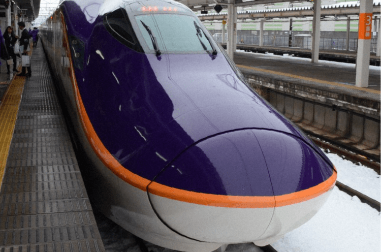 Novo trem-bala Tsubasa da série E8 realizado no Japão será lançamento em 16 de março