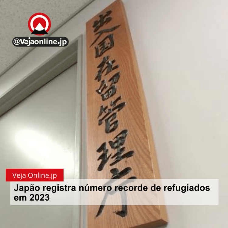 Japão registra número recorde de refugiados em 2023