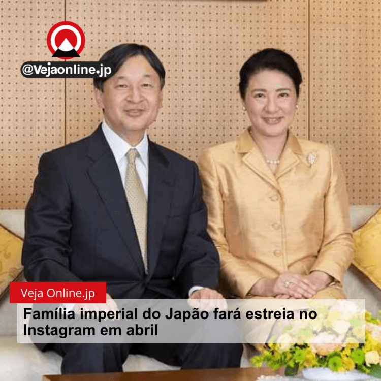 Família imperial do Japão fará estreia no Instagram em abril