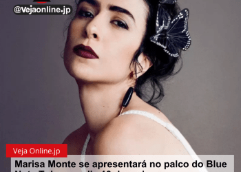 Marisa Monte se apresentará no palco do Blue Note Tokyo