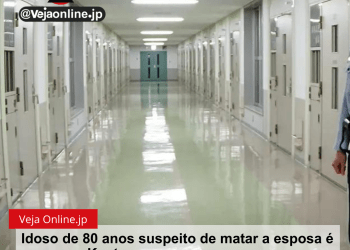 Idoso de 80 anos suspeito de matar a esposa é preso em Kyoto