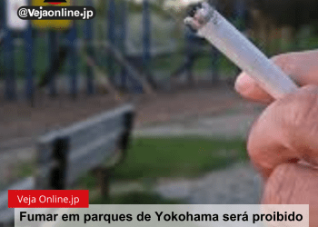 Fumar em parques de Yokohama será proibido