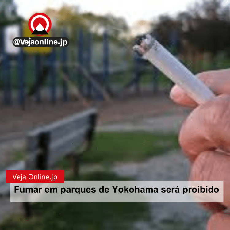 Fumar em parques de Yokohama será proibido