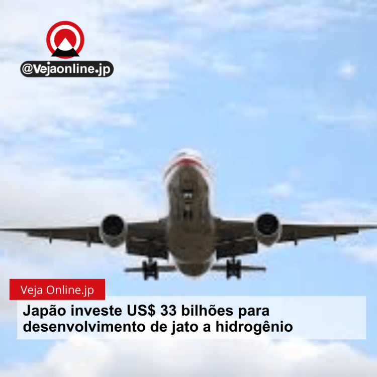 Japão investe US$ 33 bilhões para desenvolvimento de jato a hidrogênio