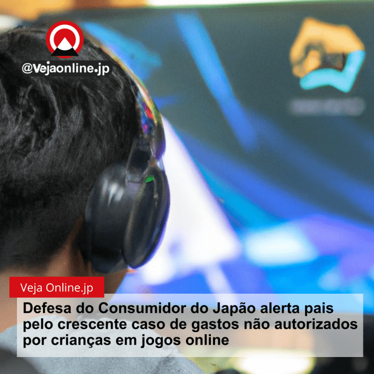 Defesa do Consumidor do Japão alerta pais pelo crescente caso de gastos não autorizados por crianças em jogos online