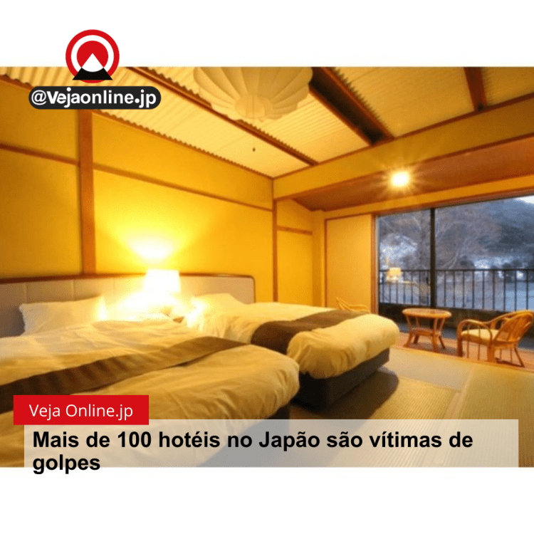 Mais de 100 hotéis no Japão são vítimas de golpes
