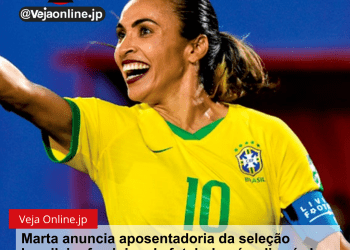 Marta anuncia aposentadoria da seleção brasileira feminina de futebol após olimpíadas de Paris
