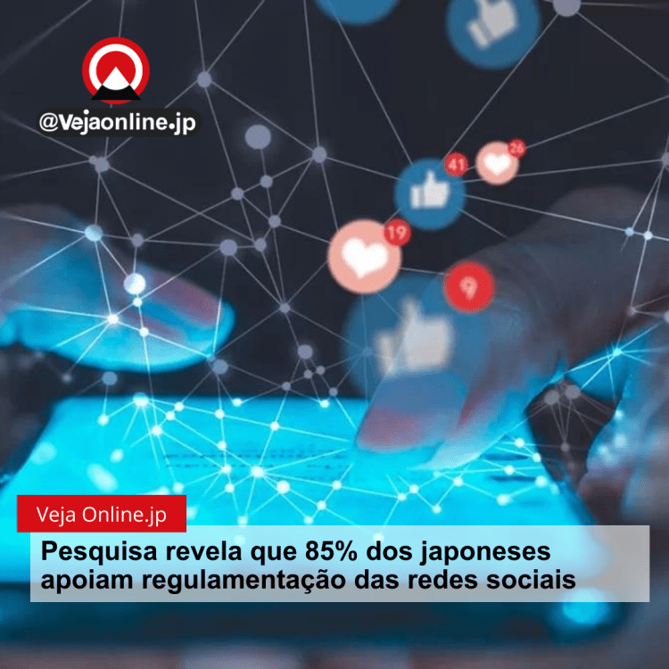 Pesquisa revela que 85% dos japoneses apoiam regulamentação das redes sociais