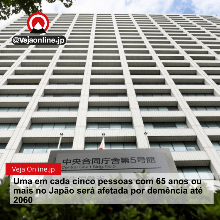 Uma em cada cinco pessoas com 65 anos ou mais no Japão será afetada por demência até 2060