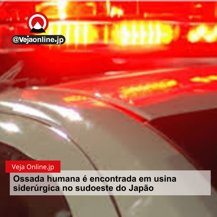 Ossada humana é encontrada em usina siderúrgica no sudoeste do Japão