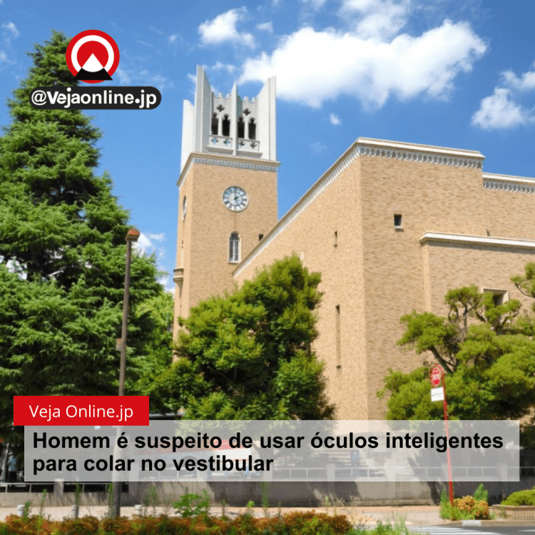 Homem é suspeito de usar óculos inteligentes para colar no vestibular