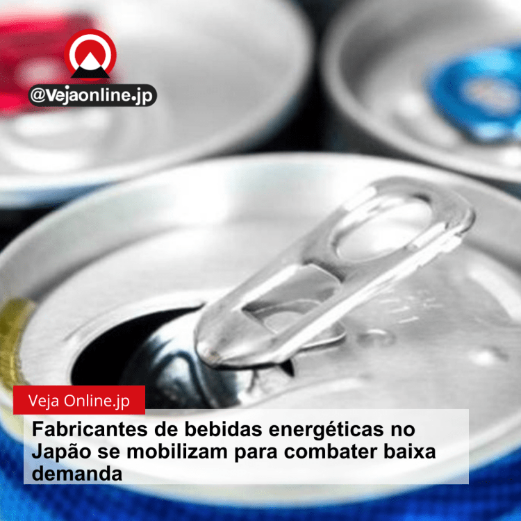 Fabricantes de bebidas energéticas no Japão se mobilizam para combater baixa demanda