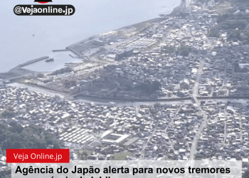 Agência do Japão alerta para novos tremores na província de Ishikawa