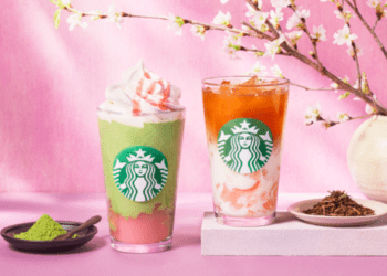 Starbucks Japão cria combinação perfeita de bebida para a primavera