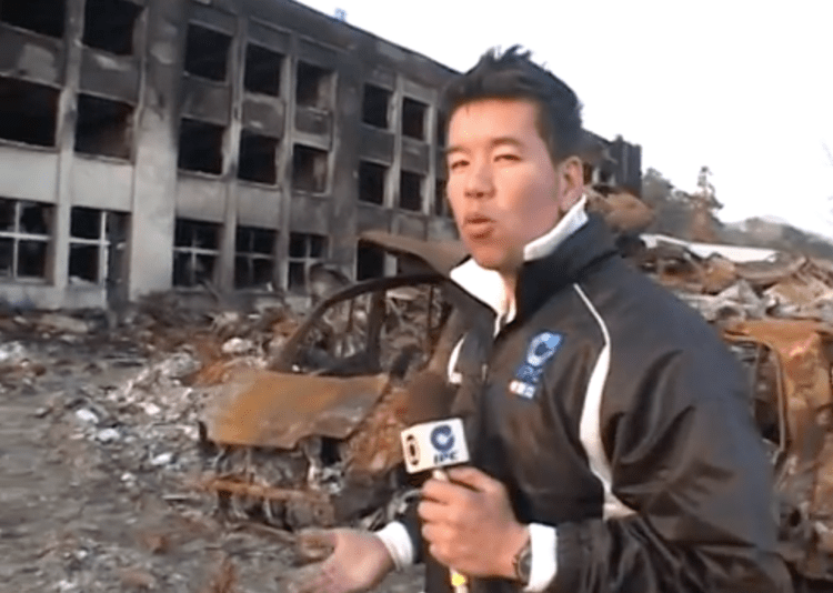 14 anos do grande terremoto seguido de tsunami ( video inédito )