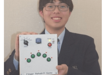 Estudante do ensino médio desenvolve jogo de reabilitação de dedos