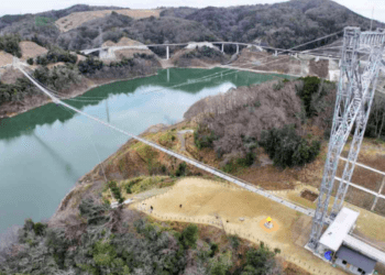 Com 420 m de extensão, ponte em Osaka é nova opção para aventureiros