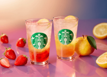 Starbucks Japão lança novos refrigerantes Chillax para o verão