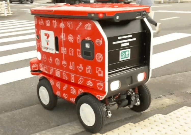 Seven-Eleven Japan inicia teste de entrega com robôs