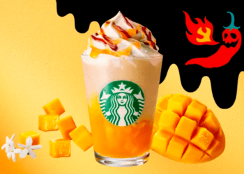 Starbucks lança no Japão seu primeiro Frappuccino com sabor picante